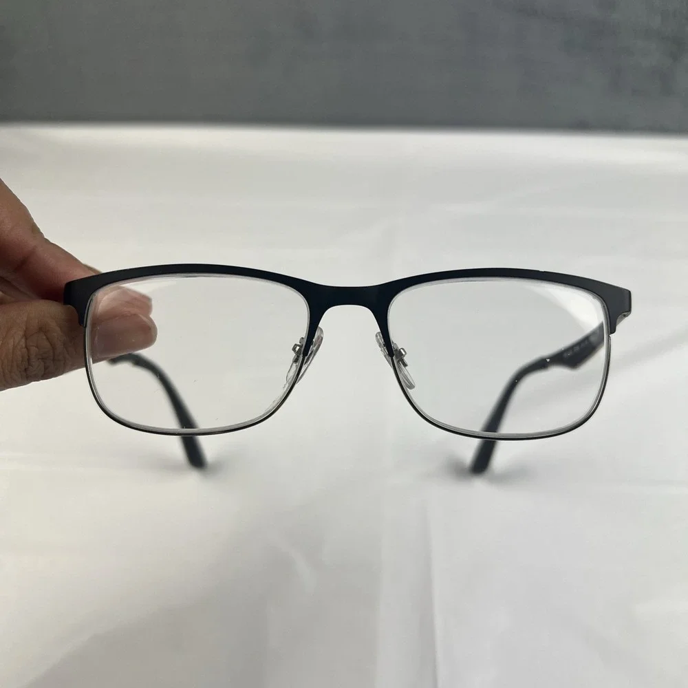 Ray-Ban Kids Eyeglasses Frames RB1528 3542 Shiny Black Square Full Rim 47-15-130
